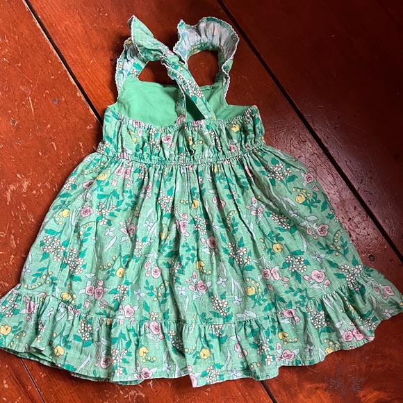 Floral printed cotton dress - Picture 2 of 5